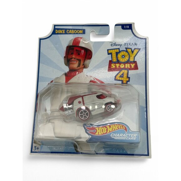 Disney Pixar Toy Story 4 Hot Wheels Character Cars Ducky & Bunny And Duke Caboom - Picture 11 of 16